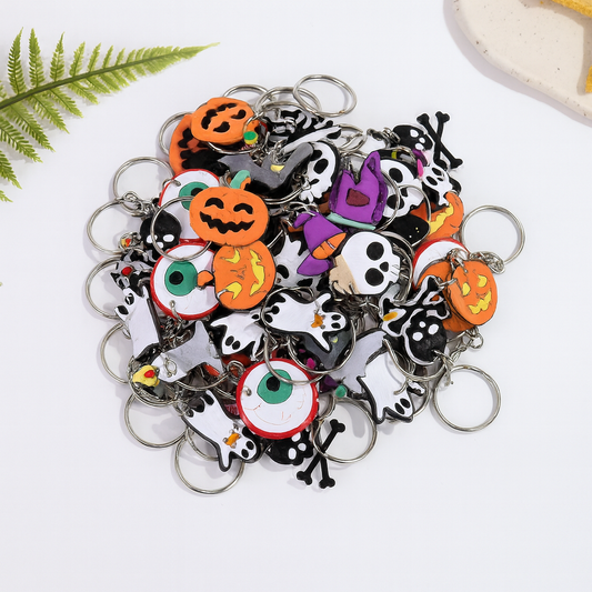 Spooky Halloween Key Chain