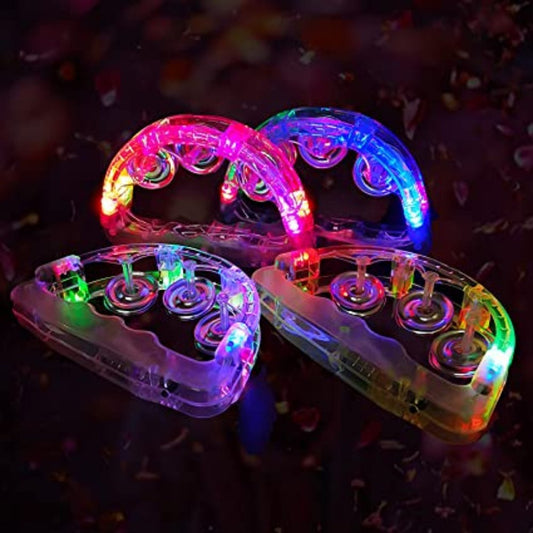 Flashing Tambourine LED Light Up