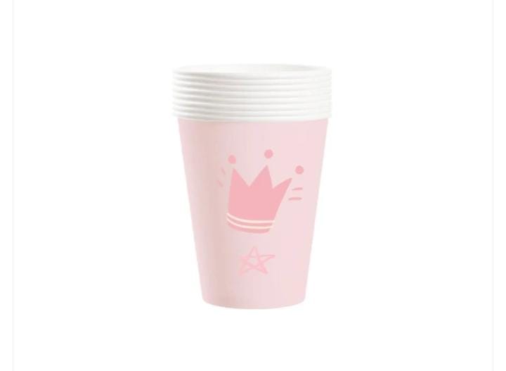 Enchanted Carousel Theme Paper Cups