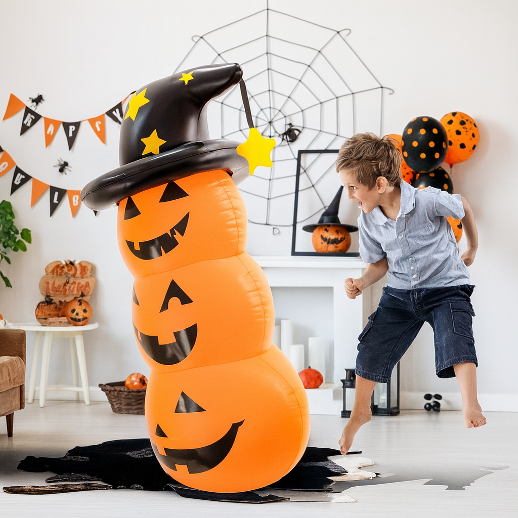Spooky Pumpkin Statue 135 cm