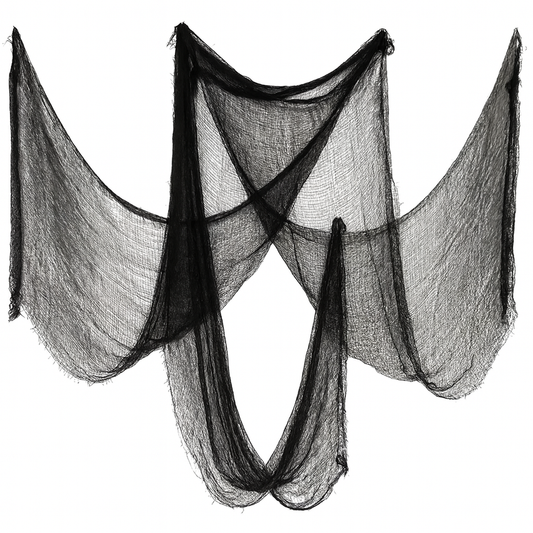 Spooky black Creepy cloth 182x76 cm