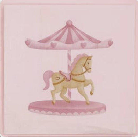 Enchanted Carousel Theme Paper Napkins