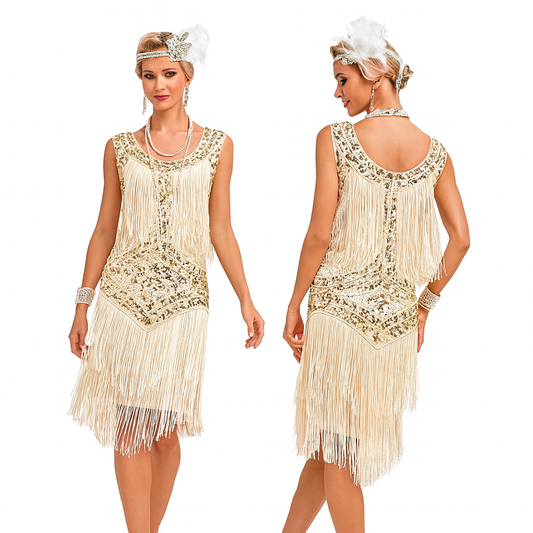 Sequin Vintage 1920's Inspired Women Costume