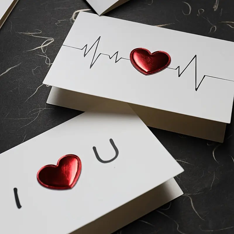 Heart Pop up - Valentine Card 1 Pc