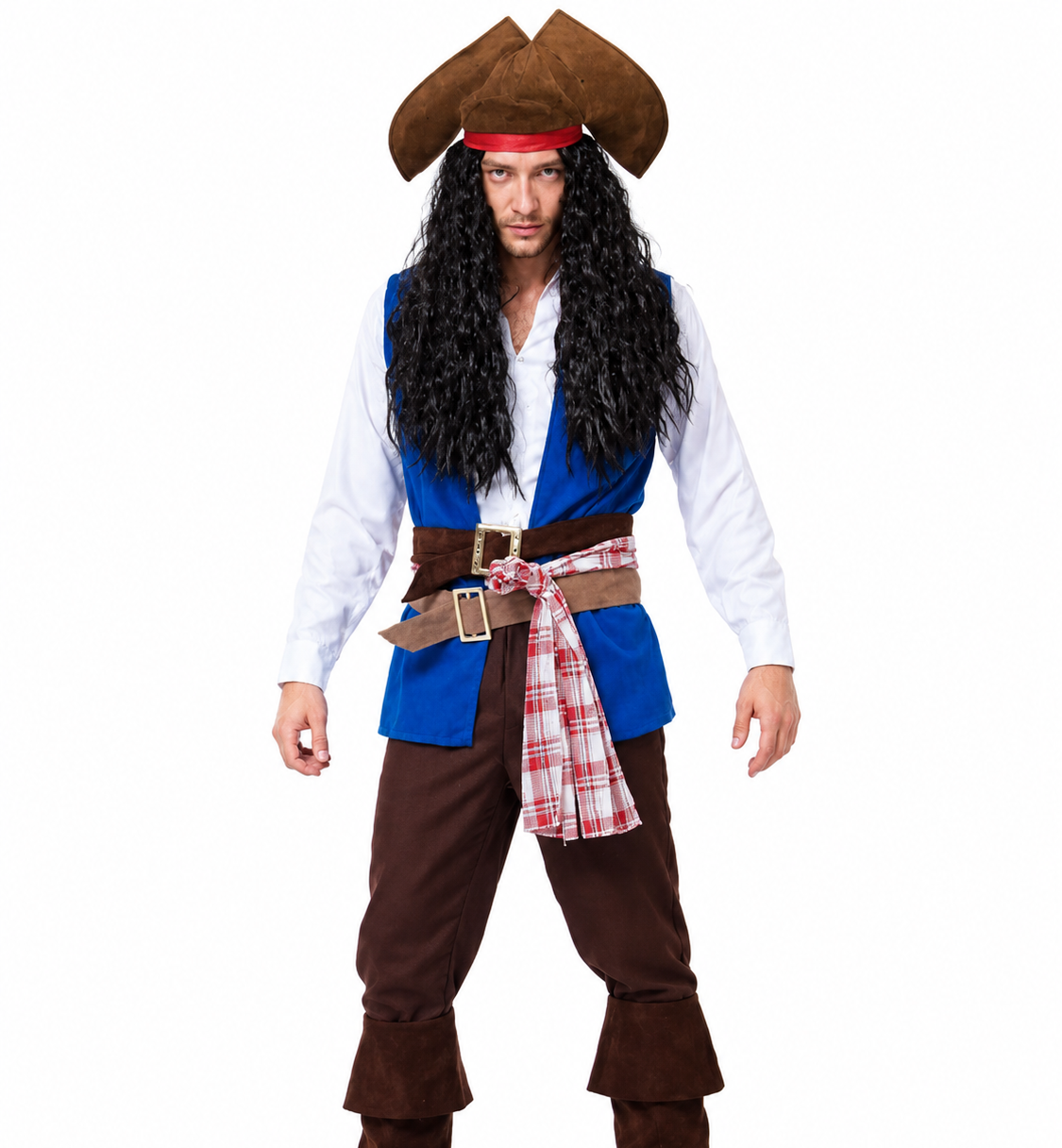 Men's Pirate Captain Jack Costume