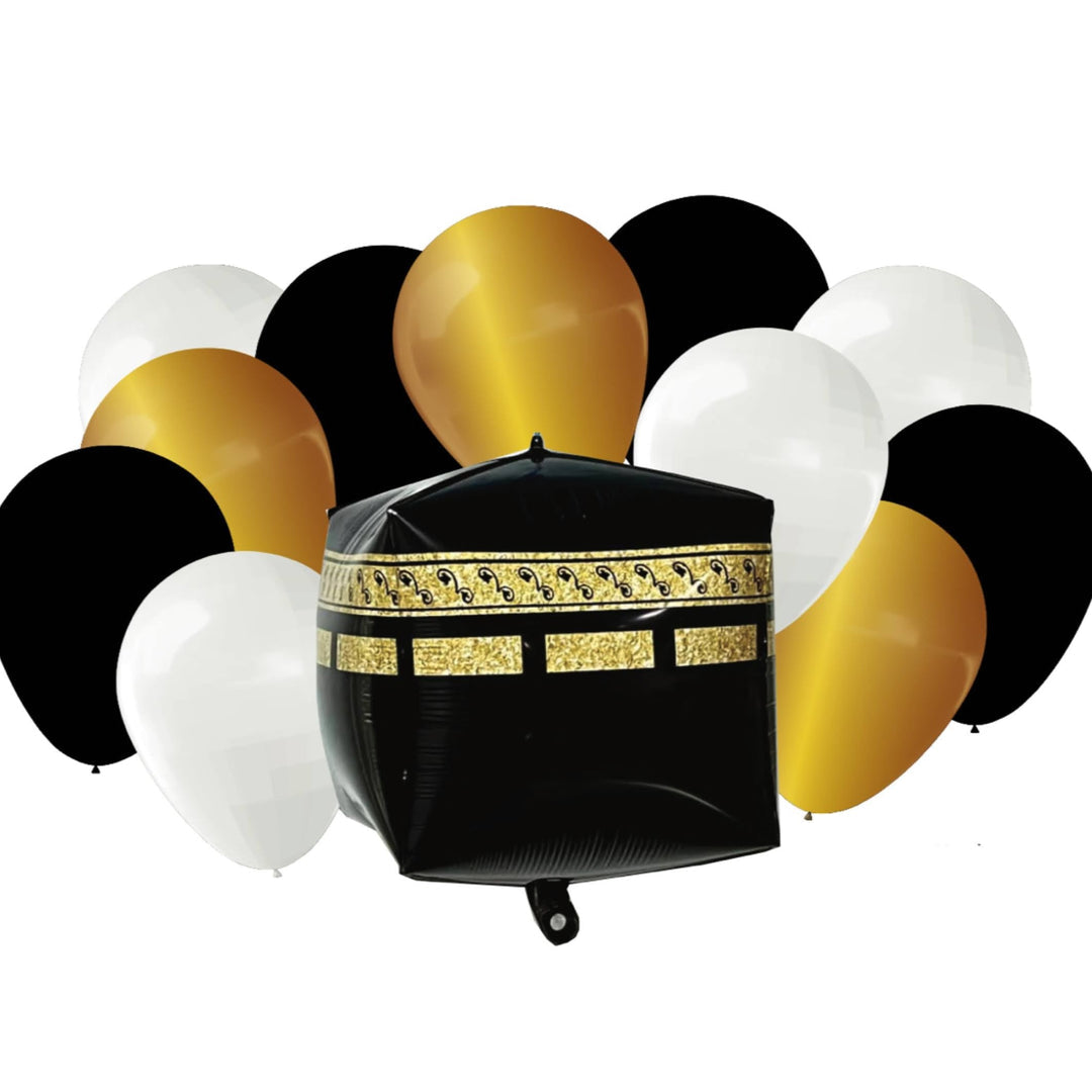 Eid Al Adha and Al Hajj Helium Balloon Bouquet 10 Pcs