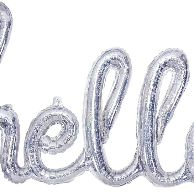 "Hello" Word Foil Balloon