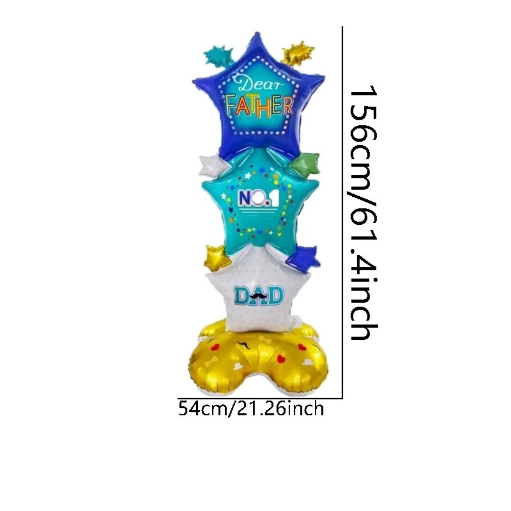 Father's Day Standing 61 Inch Balloon