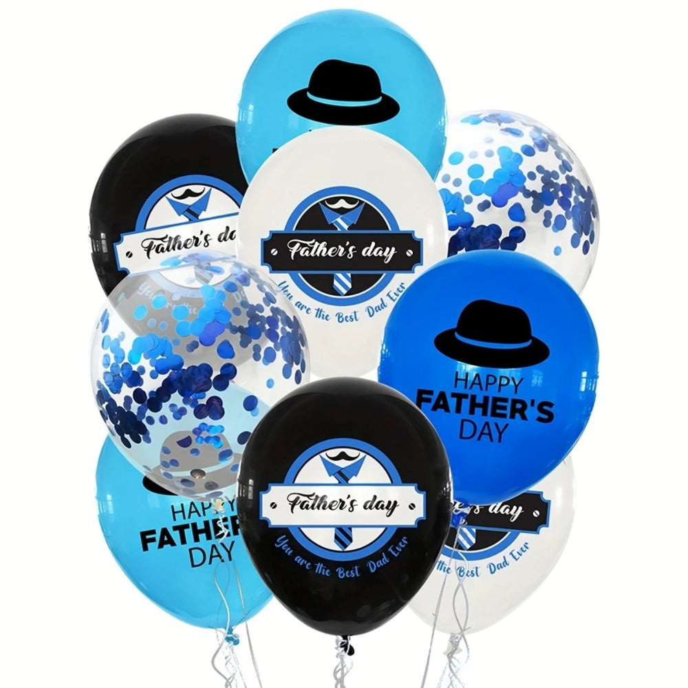 Father's Day 5 Pcs Latex Helium Balloon Set