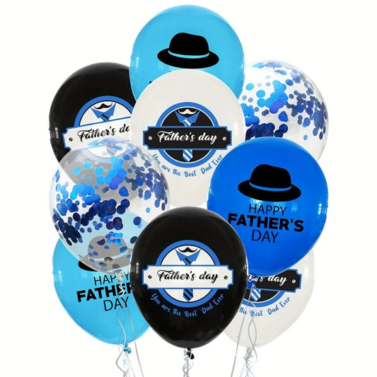 Father's Day 5 Pcs Latex Helium Balloon Set