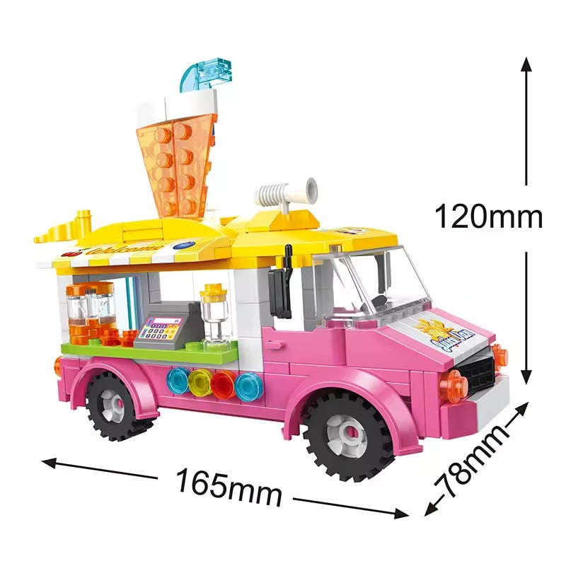 3D Assemble Ice Cream Car