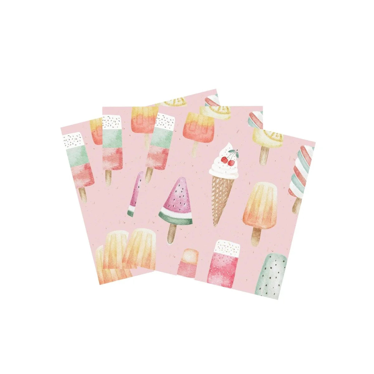Candly Land Frosty Popsicles   Paper Napkins