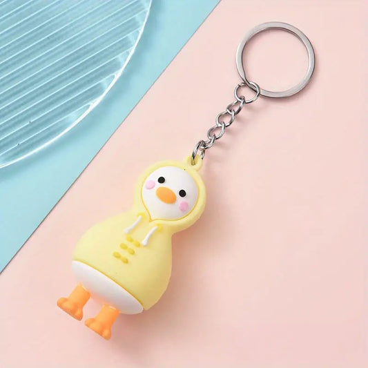 Duck Keychain Light Yellow