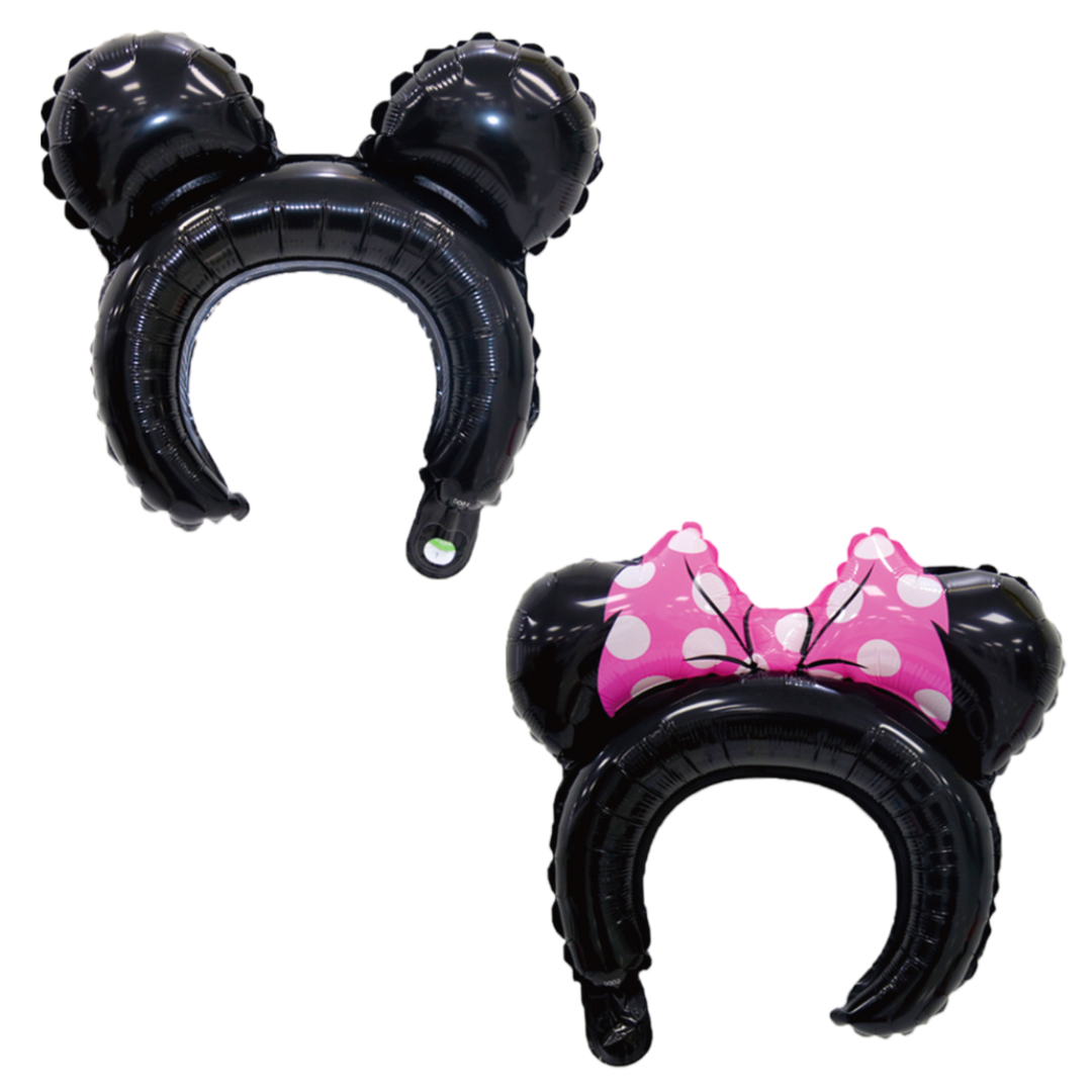 Minnie Mouse Cute Headband Foil Balloons