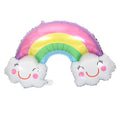 Load image into Gallery viewer, Happy Birthday Foil Rainbow Decorations Set
