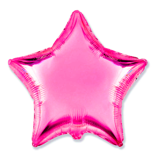 18 Inch Star Shape Foil Balloon (Pink)