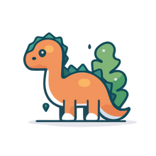 Dinosaur ribbonbox