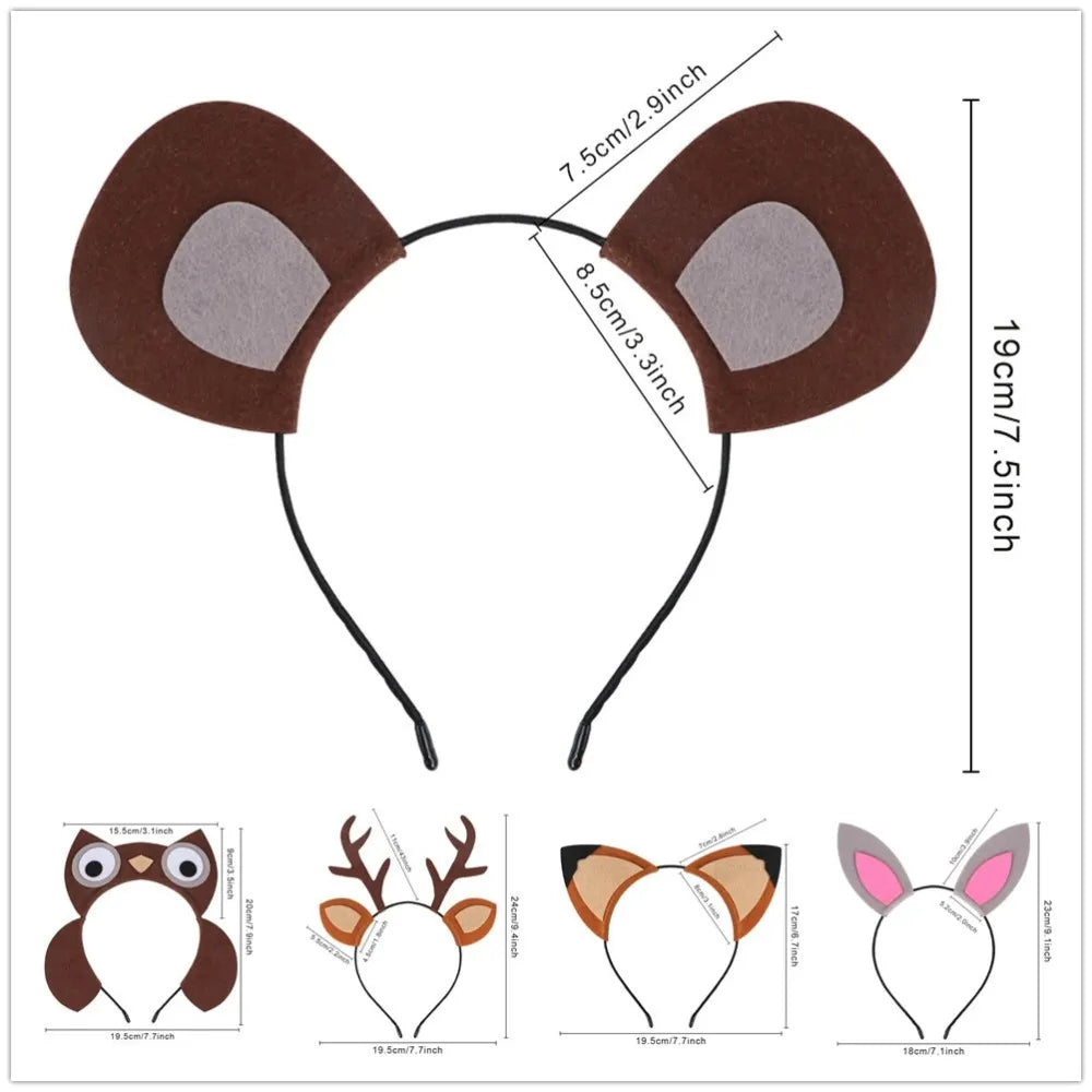 Kids Animal Headband Sets