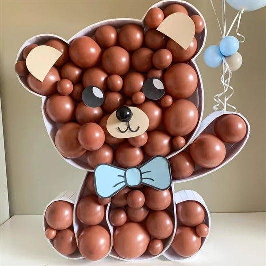Teddy Bear Balloon Mosaic
