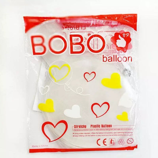 Bobo Clear Balloons (36 inch 26g)