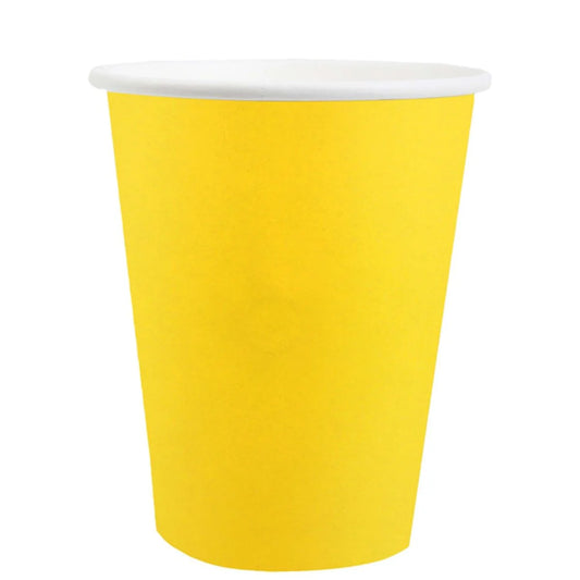 Yellow Paper Cups