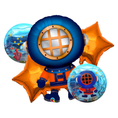 Load image into Gallery viewer, Deep Sea Diver Balloons Set
