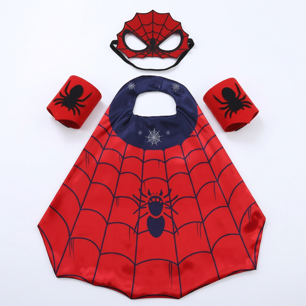 Square costume set photo with white background