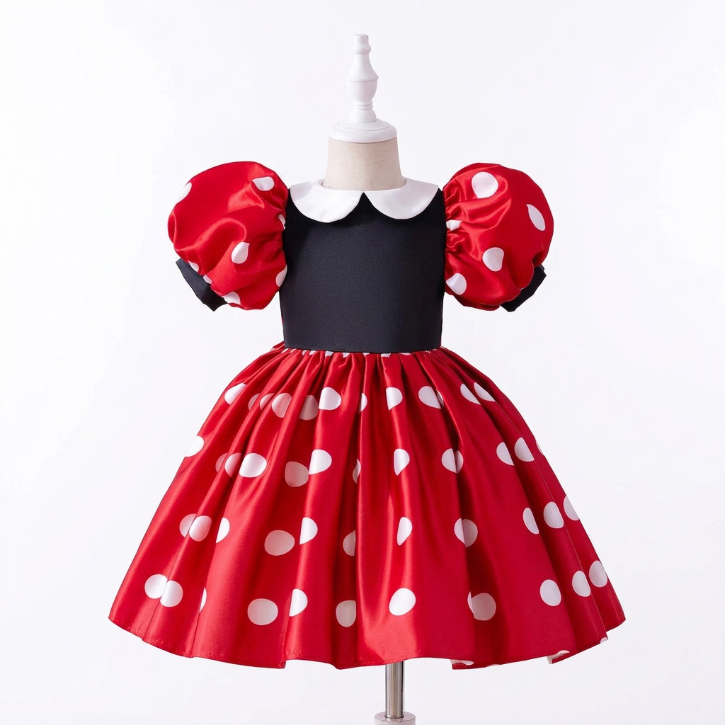 Square dress photo with white background