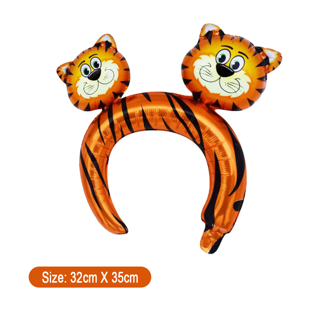 Animal Inflatable Headbands (Tiger)