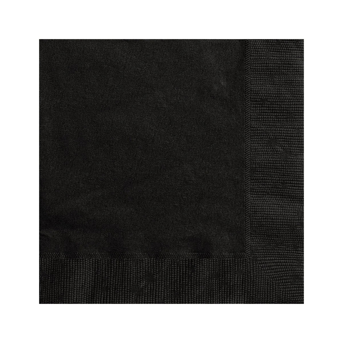 Black Paper Napkins