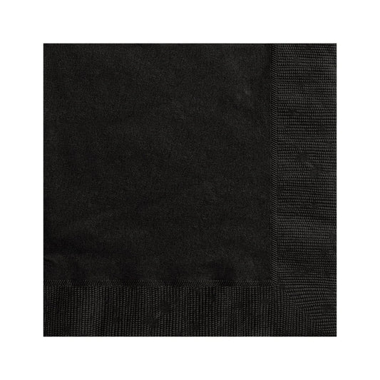 Black Paper Napkins