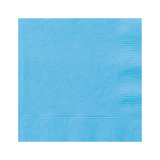 Light Blue Paper Napkins
