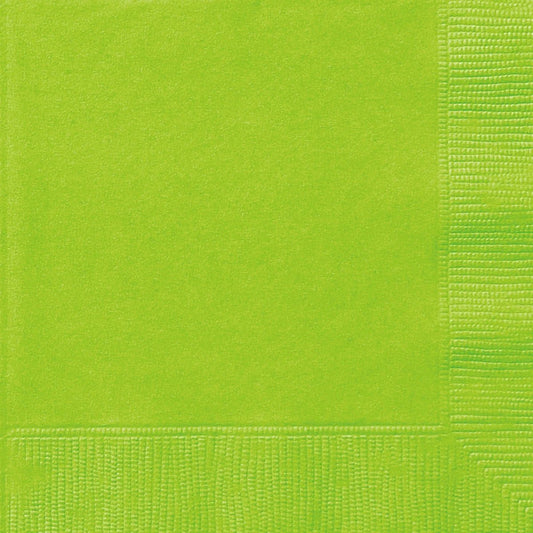 Apple Green Paper Napkins