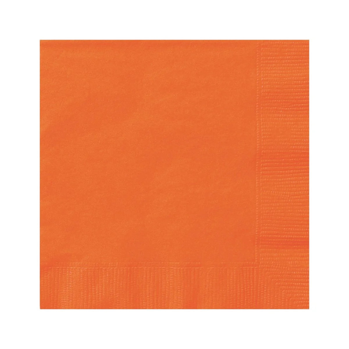 Orange Paper Napkins