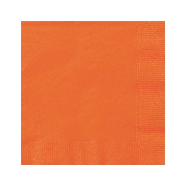 Orange Paper Napkins