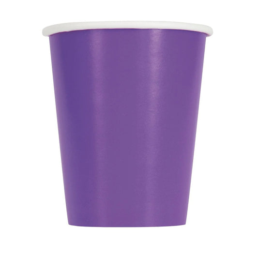 Purple Paper Cups
