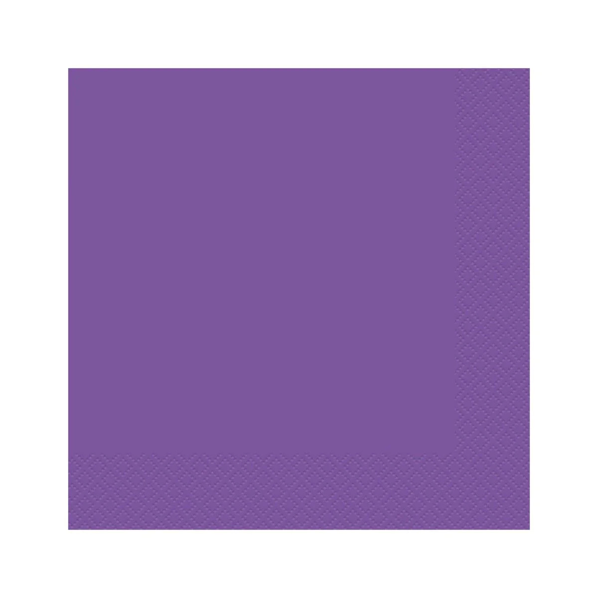 Purple Paper Napkins
