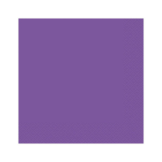 Purple Paper Napkins