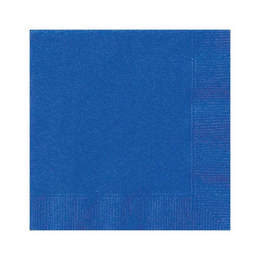 Navy Blue Paper Napkins