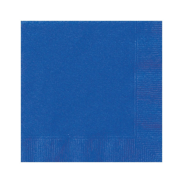 Navy Blue Paper Napkins