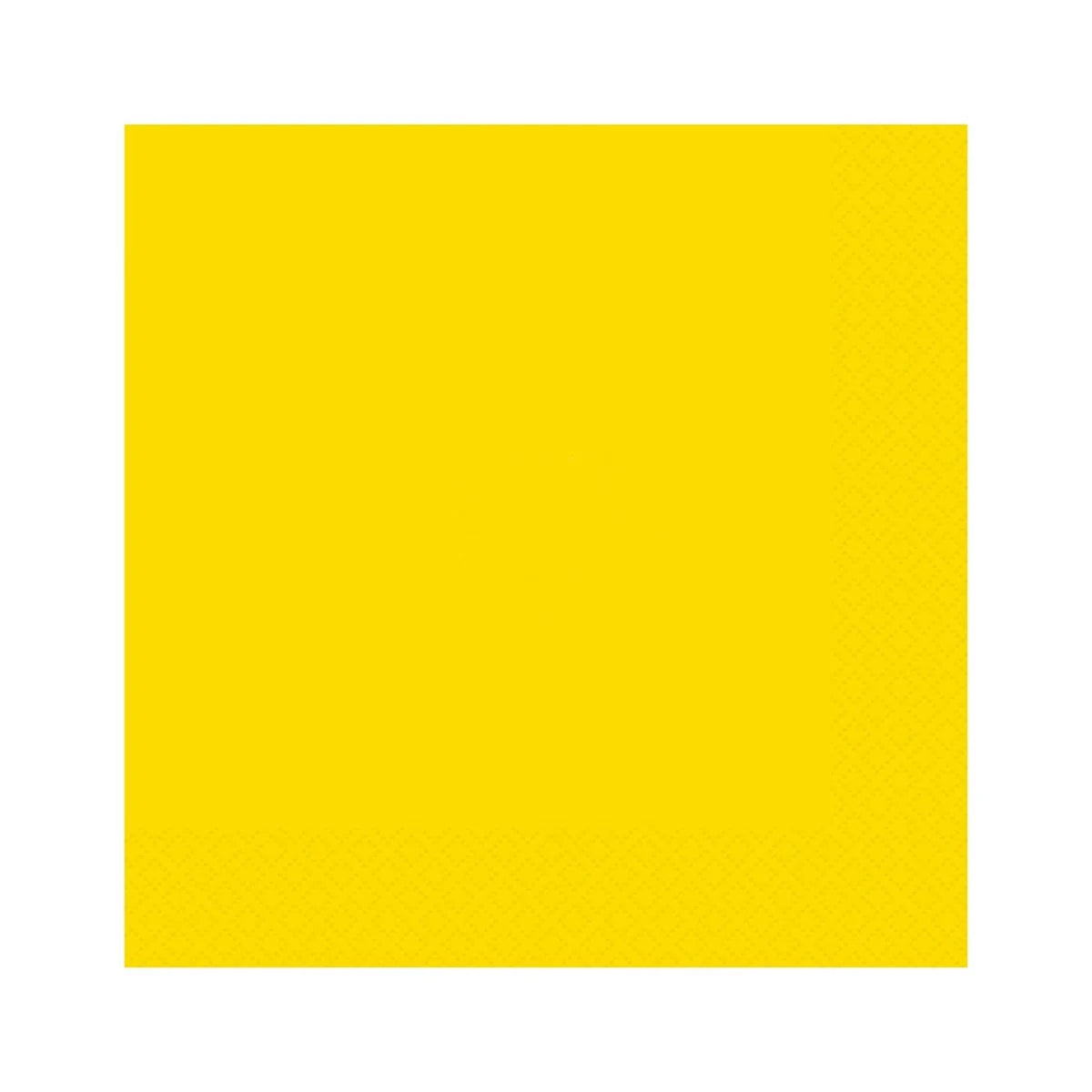Yellow Paper Napkins