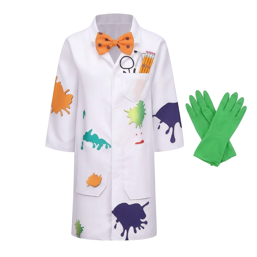 Boys/Girls Mad Scientist Costume