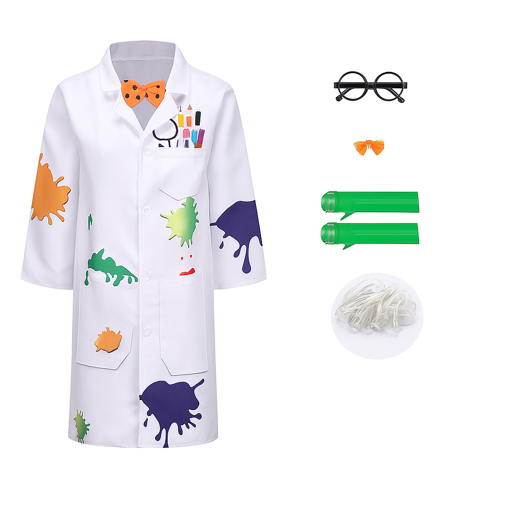 Boys/Girls Mad Scientist Costume