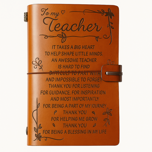 Teacher's appreciation Journal 140 Pages