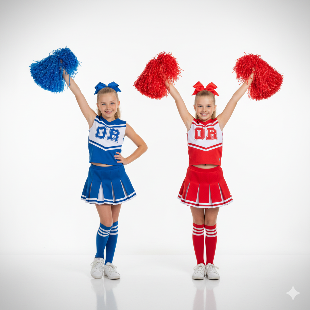 Cheerleaders Kids Costume